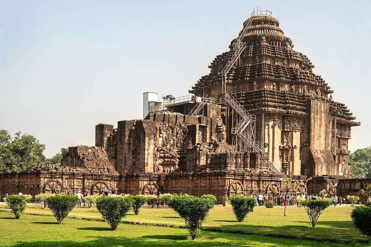The Sun Temple at Konark, the backdrop of the Konark Dance Festival